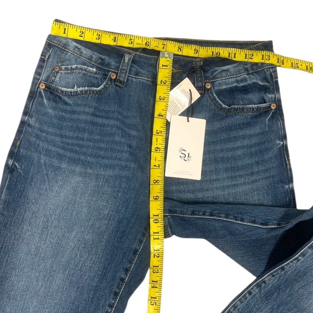 Sincerely Jules high rise super stretch skinny jeans medium wash size 5/27 - Picture 4 of 8